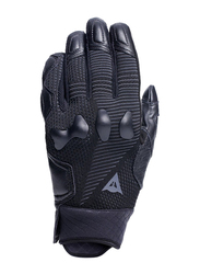 Dainese Unruly Ergo-Tek Motorcycle Gloves, Medium, Black/Anthracite
