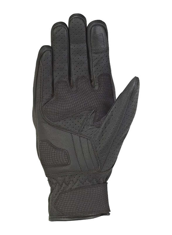 Ixon RS Hunt Air 2 Summer Leather Motorcycle Gloves, XXL, Black