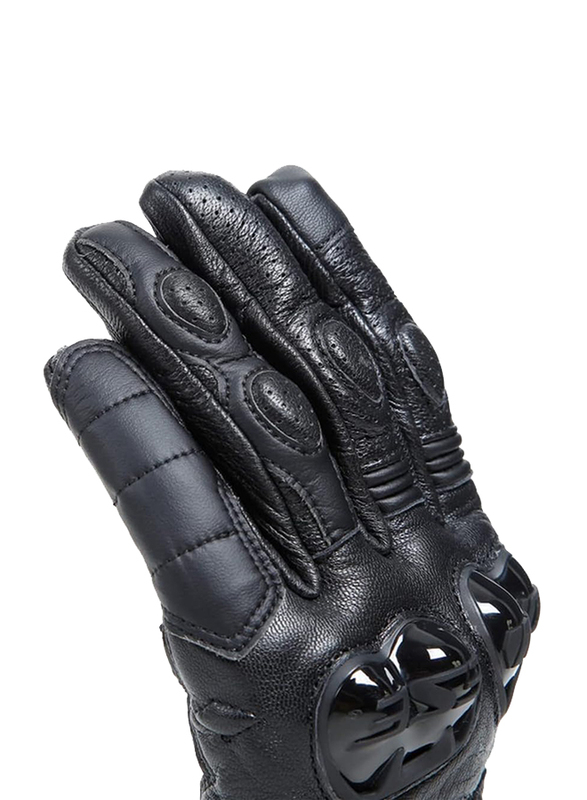 Dainese Blackshape Leather Gloves, Large, Black