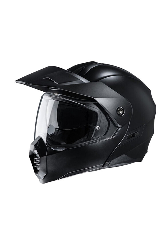 

HJC Corporation Semi Mat Flat Helmet, C80-SOLID-SEMIB, Black, X-Large