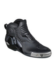 Dainese Dyno Pro D1 Moto Shoes, Black/Grey, Size 42