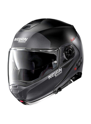 Nolan Plus Distinctive Motorcycle Helmet, Black, Medium