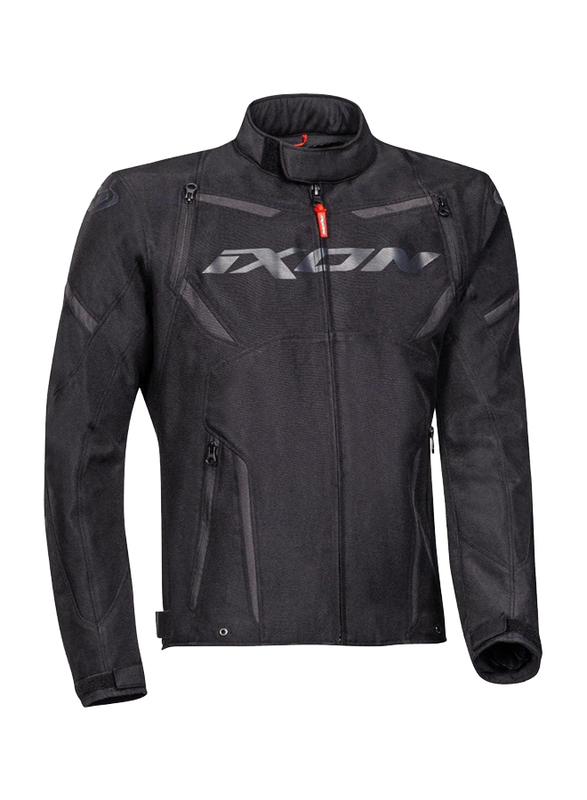 Ixon Striker Ms Textile Motorcycle Jacket, Black, Large