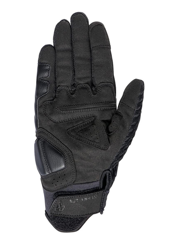 Ixon Dirt Air Summer Motorcycle Gloves, Small, 300101024-1001-S, Black