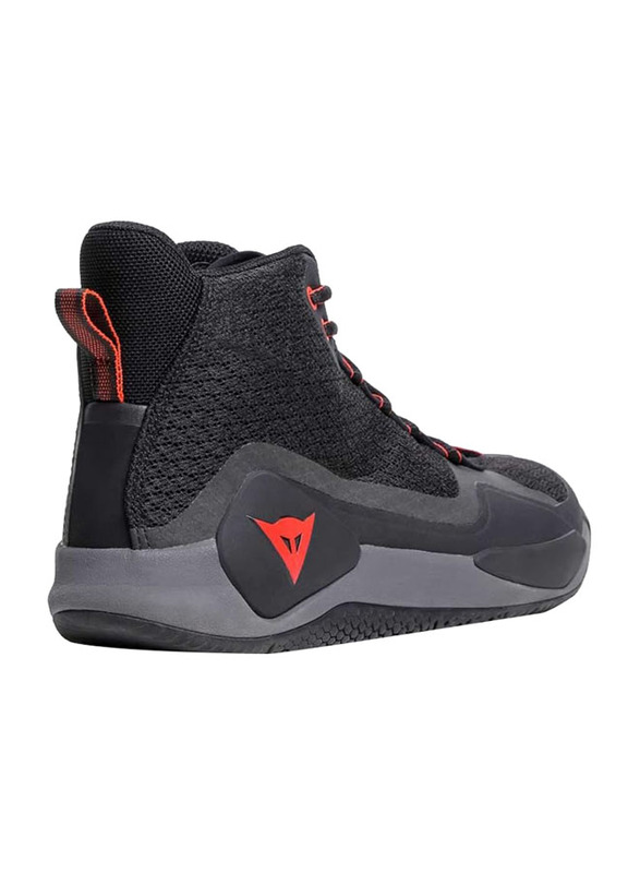 Dainese Atipica Air 2 Shoes, Size 45, Black/Fluo Red