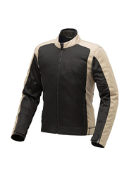 Tucano Urbano Network 3G Bikers Jacket, Small, Black/Sand