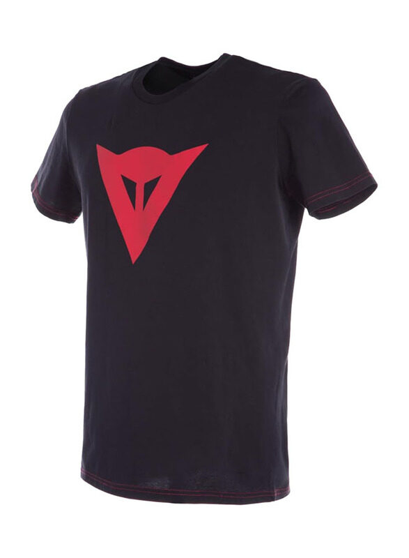 

Dainese Speed Demon T-Shirt for Men, Medium, Black/Red