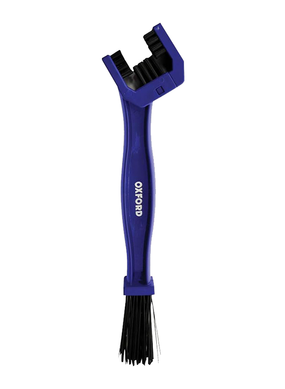 Oxford Motorcycle/Cycle Chain Cleaning Brush, One Size, Blue