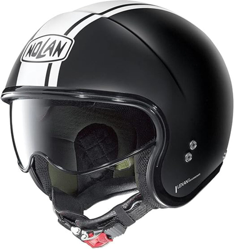 

Nolan N21 Visor Dolce Vita Flat Motorcycle Helmet, Medium, Black