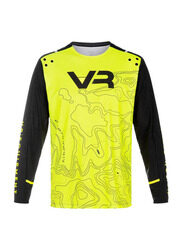 Vr46 Long Sleeve T-Shirt for Men, Medium, Yellow, EQMLSMX00128002