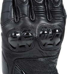 Dainese Blackshape Leather Gloves, Large, Black