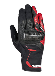 Ixon RS Charly MS Leather Gloves, X-Large, Black/Red