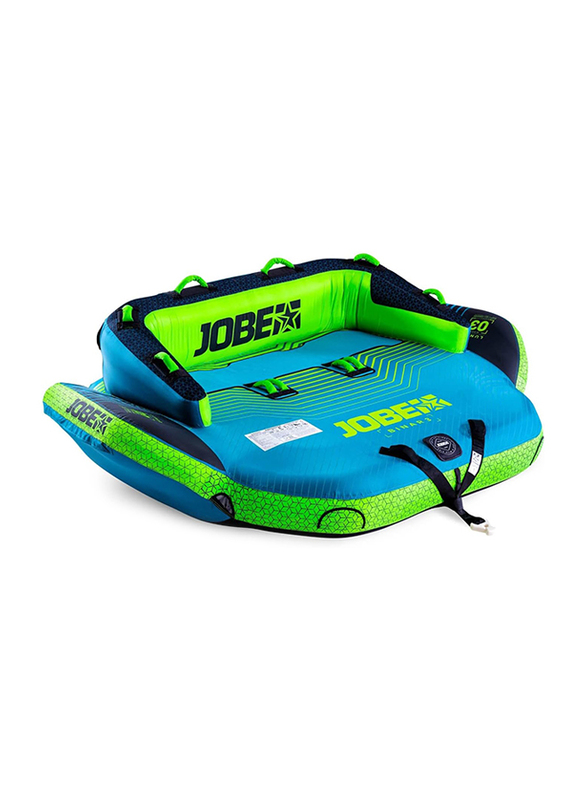 Jobe Binar Towable, 3-Person, Blue/Green