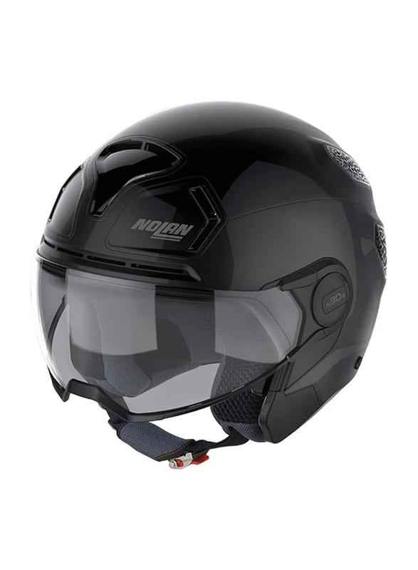 Nolan Group SPA Classic Glossy Helmet, Large, N30-4VP-003-, Black