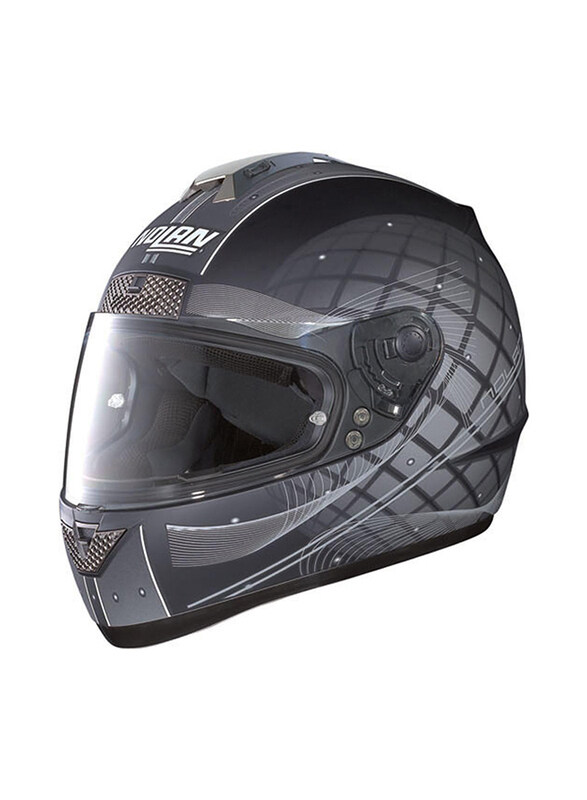 

Nolan N60-6 C. Stoner Replica 50 Full Face Metal Helmet, White, Large