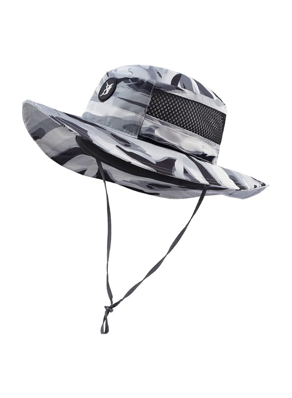 Bob Marlin Bucket Hat for Men, One Size, Grey