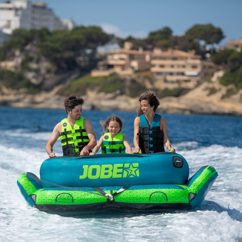 Jobe Binar Towable, 3-Person, Blue/Green