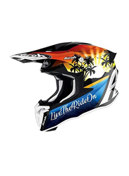 Airoh Twist 2.0 Lazyboy Motocross Helmet, Multicolour, Medium