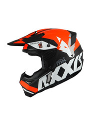 Axxis Wolf Jackal B14 Helmet, Large, Mx803, Matt Fluorescent Orange