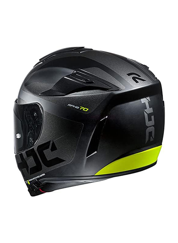 HJC RPHA70 Balius Motorcycle Helmet, Medium, Black