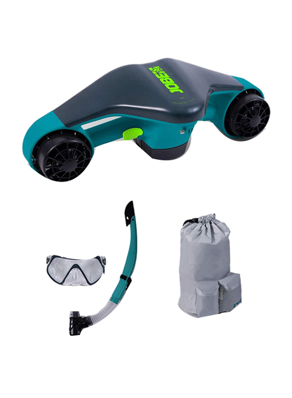 Jobe Infinity Sea Scooter with Bag and Snorkel Set, Teal