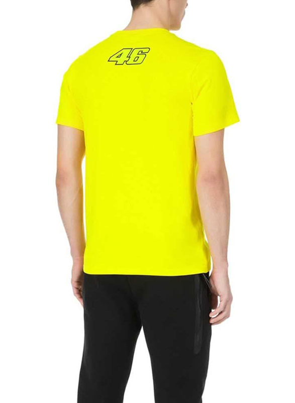 Valentino Rossi VR56 The Doctor T-Shirt, Large, Yellow