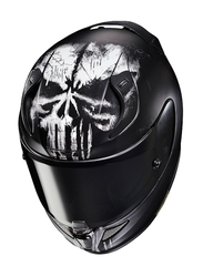 HJC Corporation RPHA 11 Punisher Marvel Helmet, Black/White, Medium