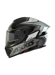 Axxis Hawk Sv Evo Ixil A2 Helmet, Large, Ff122, Matt Titanium