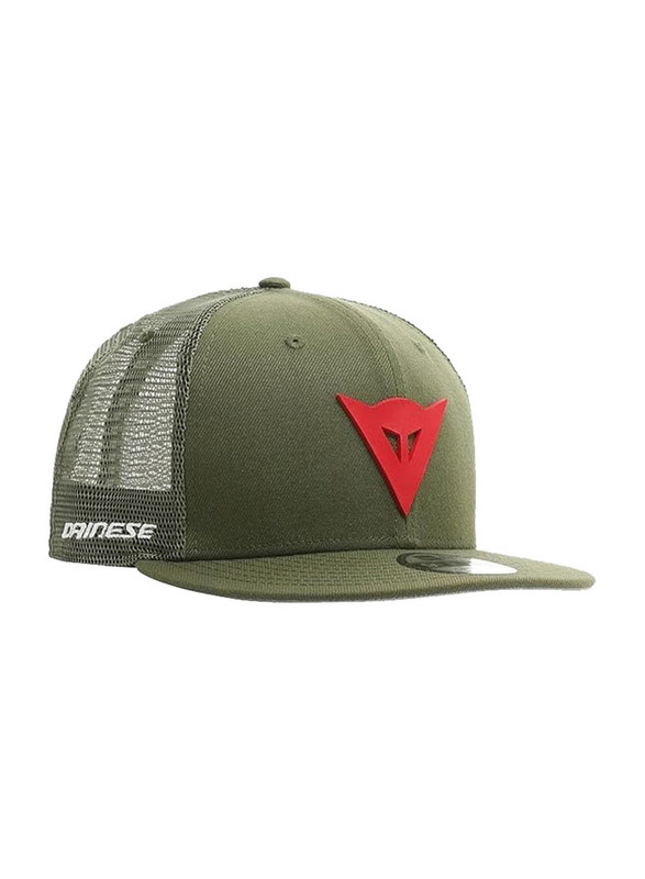 Dainese 9Fifty Truck Snapback Cap for Unisex, One Size, Green