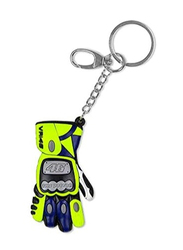 VR46 Valentino Rossi Keychain, Polyvinyl Chloride, One Size, Multicolour