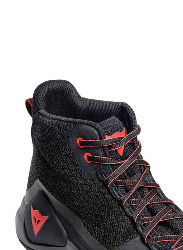 Dainese Atipica Air 2 Shoes, Size 41, Black/Fluo Red