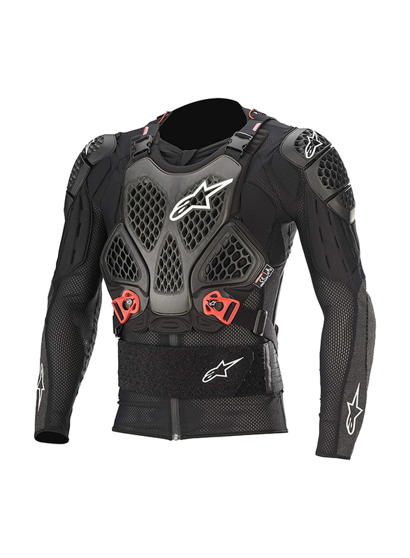 Alpinestars Bionic Tech V2 Protection Jacket, Black/Red, Large