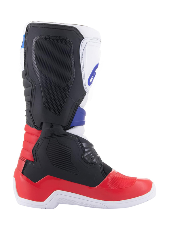 Alpinestars Tech 3 Motocross Boots, Size 11, White/Red/Blue