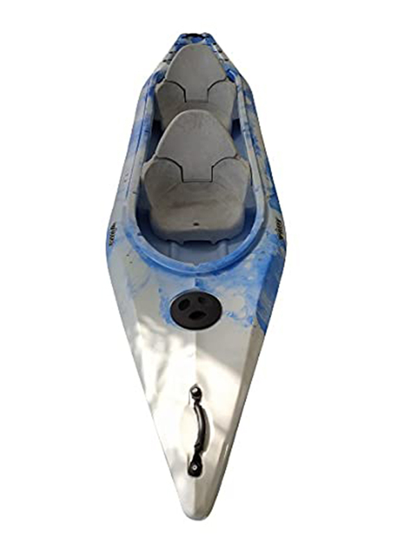 Winner Cannonball Fishing Kayak With 2+1 Seats, Blue/White