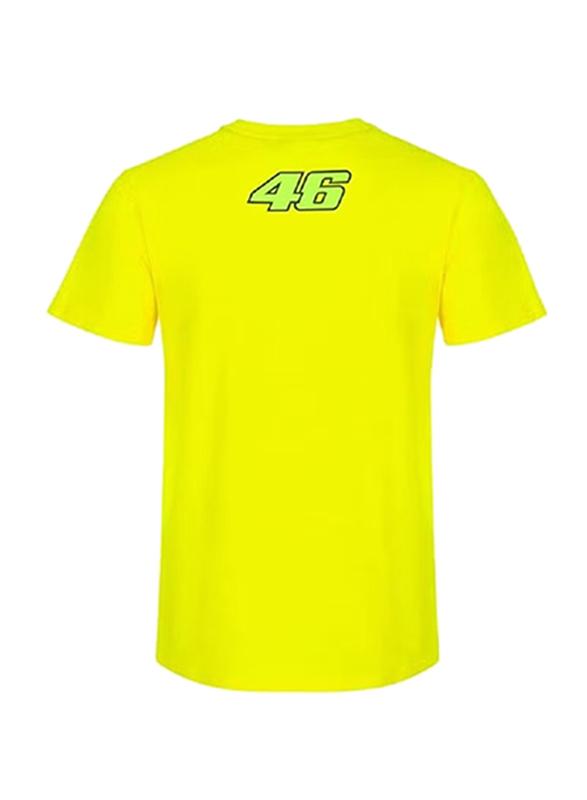VR/46 Valentino Rossi VR56, T-Shirt for Man, Large, Yellow
