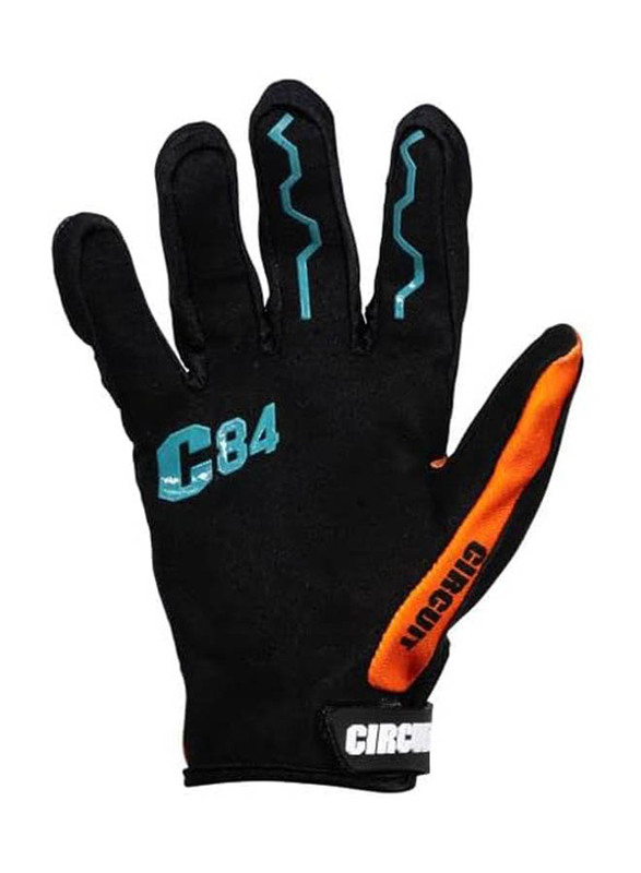Circuit Cross-Enduro Gloves Reflex 2022, Large, Blue/Orange/Black