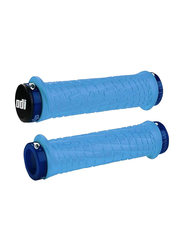 

Riva ODI/Troy Lee Design Signature Series Lock-on PWC Grips, Blue