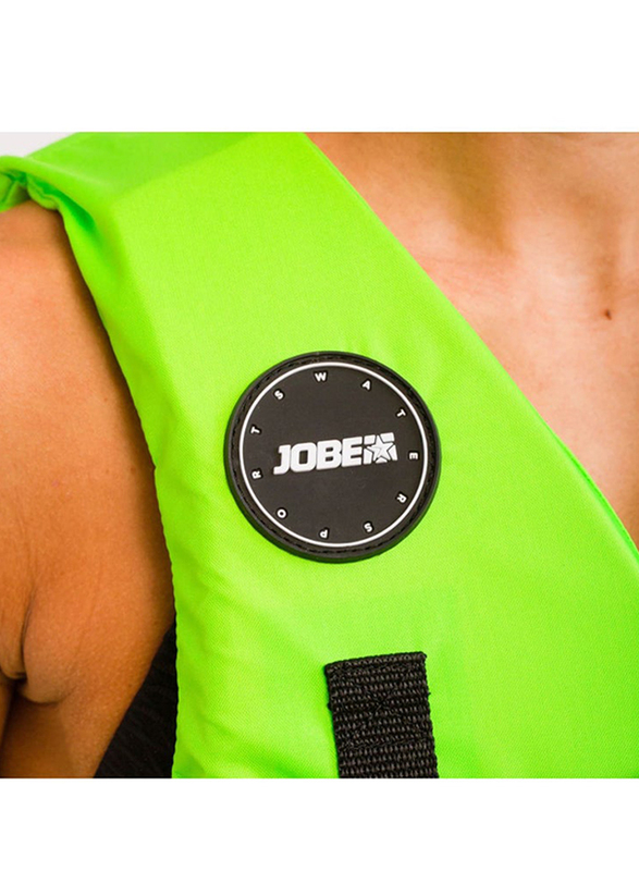 Jobe 4 Buckle Life Vest, Large, Lime/Black