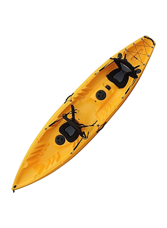 Enlighten Nereus II Kayak Without Seat, 2-Person, Yellow