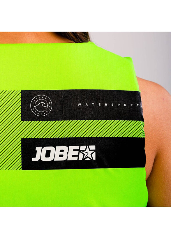 Jobe 4 Buckle Life Vest, Medium, Lime/Black