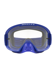 Oakley O-Frame 2.0 Pro MX Goggles, One Size, Blue/Clear