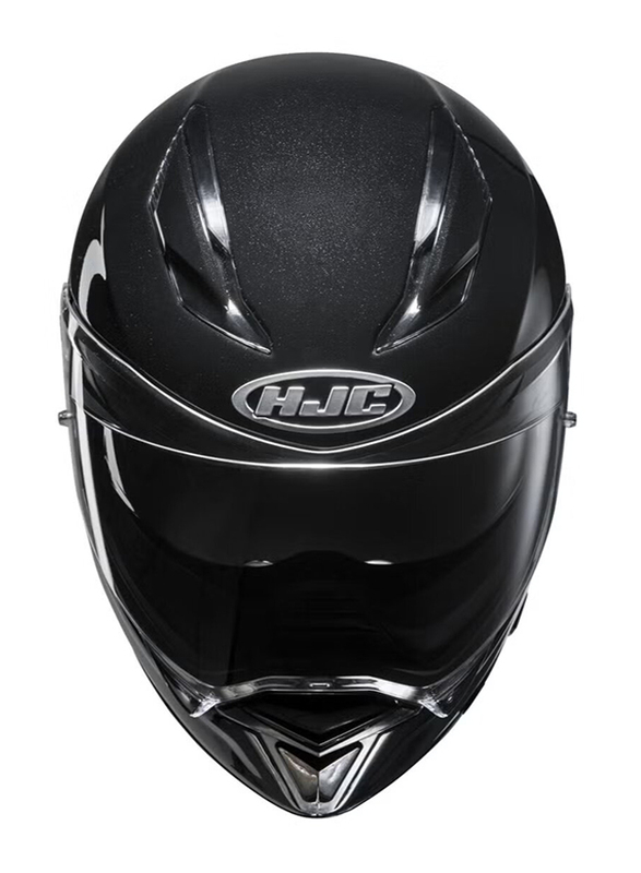 HJC F70 Solid Metal Helmet, Medium, F70-SOL-M, Black