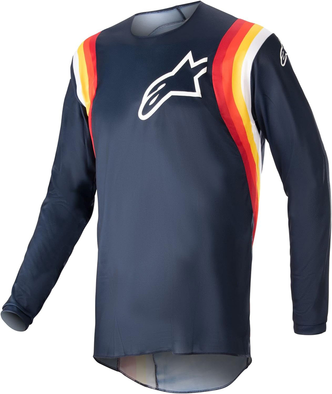 Alpinestars Fluid Corsa Jersey, Medium, Navy Blue