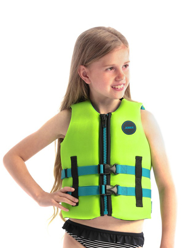 Jobe Neoprene Life Vest for Kids, UK 16, Lime Green