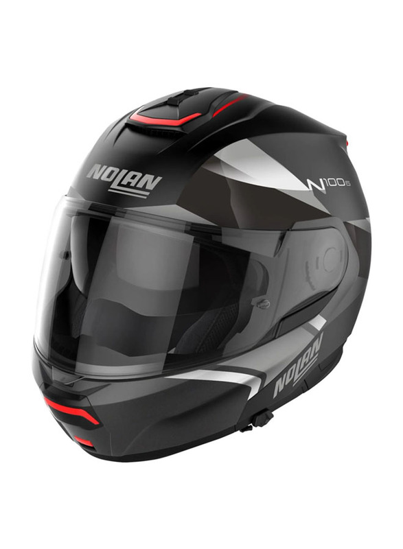 Nolan Paloma N-Com Flat Helmet, Large, N100-6, Multicolour