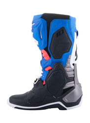 Alpinestars Tech 10 Supervented Boots, Size 9, Black/Blue/White, 2010520-1792-9