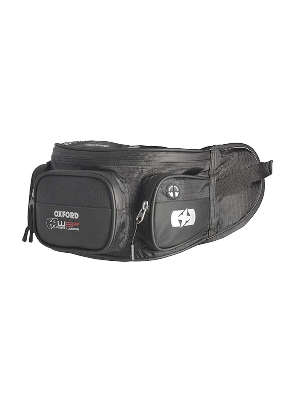 

Oxford Products LTD Lifetime X3 Waist Bag for Bikers, 50 Litre, OL866, Black