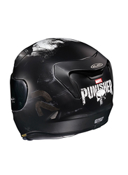 HJC Corporation RPHA 11 Punisher Marvel Helmet, Black/White, Medium