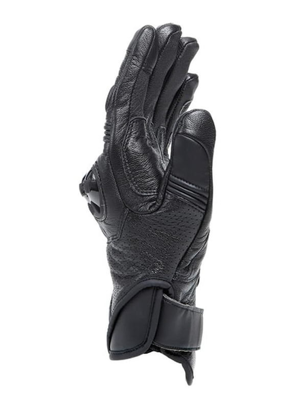 Dainese Blackshape Leather Gloves, Large, Black