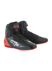 Alpinestars Faster-3 Shoes, 45.5 EU, Black/Red